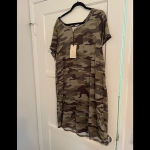 Camo T-shirt Dress